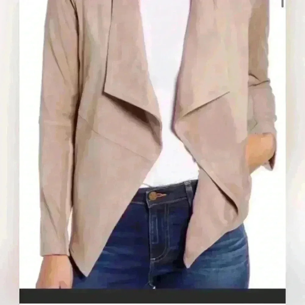 BB‎ Dakota Nicholson Faux Suede Jacket Size Med - Picture 2 of 7